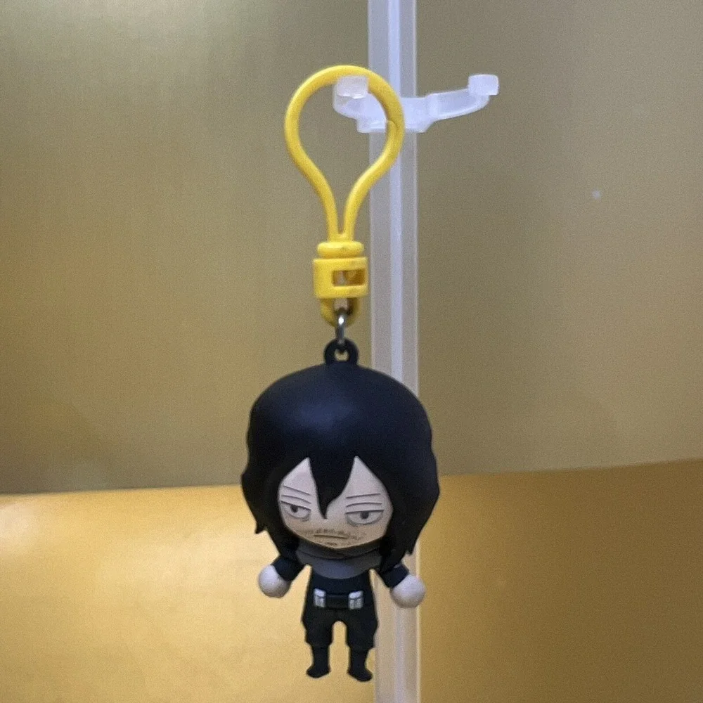 My Hero Academia Shota Aizawa Keychain Bag Clip Anime Figure Hanger Charm